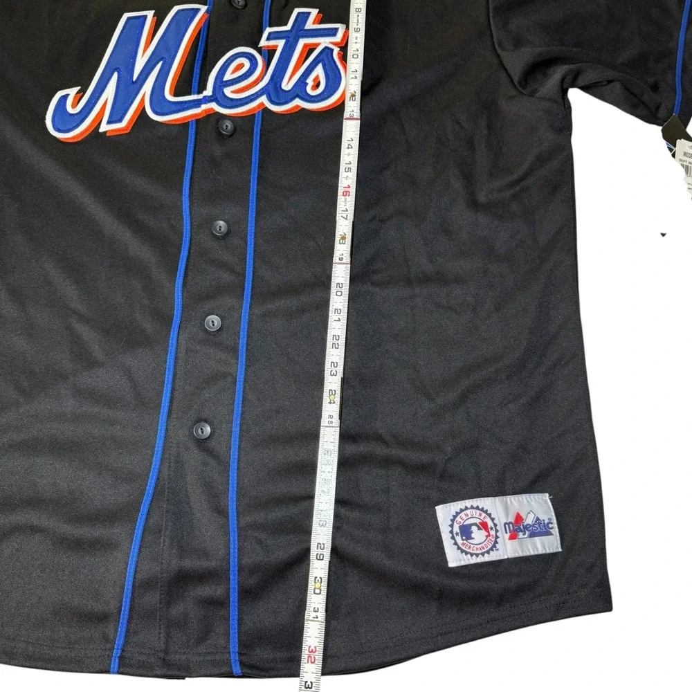 Majestic Piazza 31 Mets Jersey XXL Black Majestic Korea MLB Vintage Sewn - Picture 6 of 10
